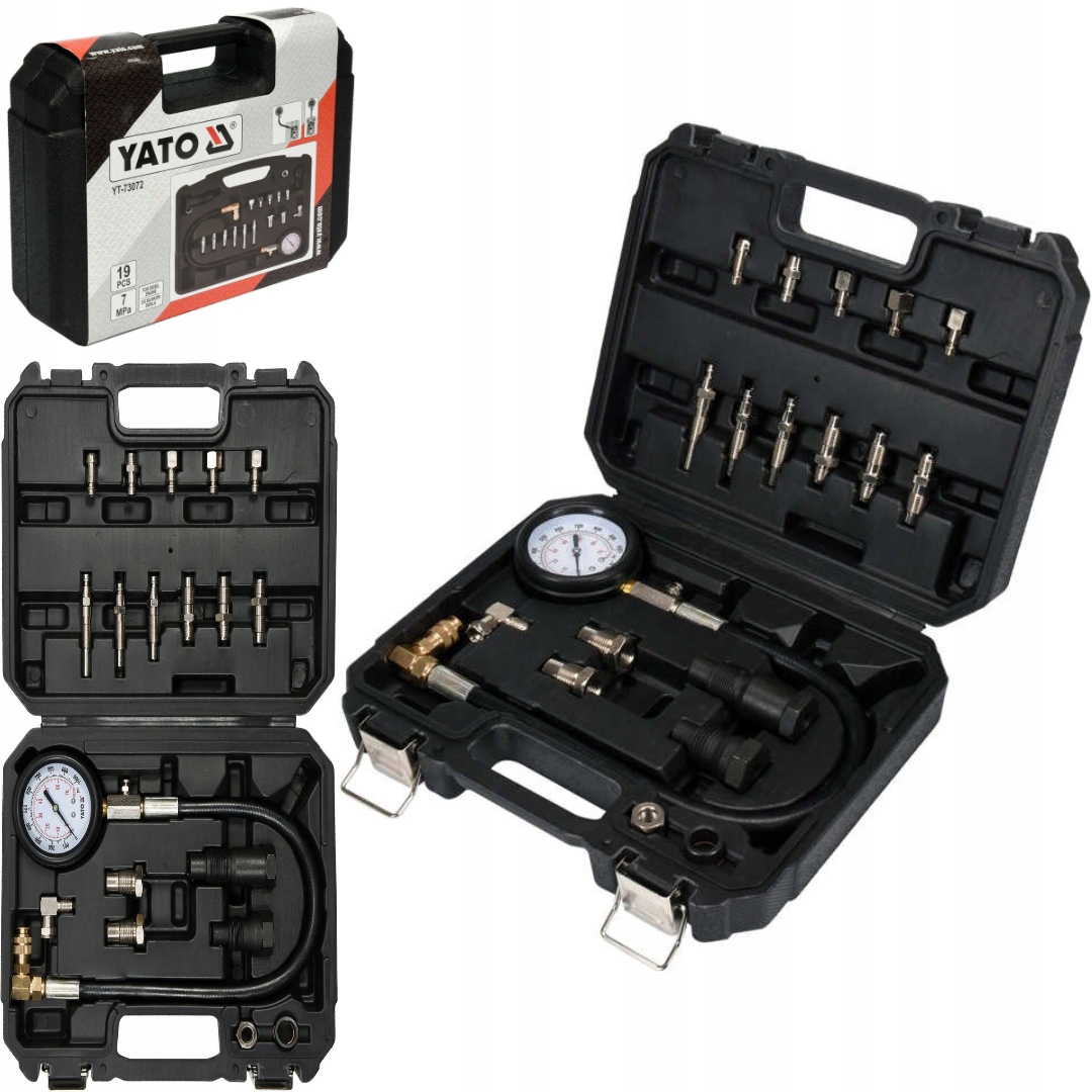 Yato miernik kompresji ciśnienia sprężania DIESEL 19el. YT-73072
