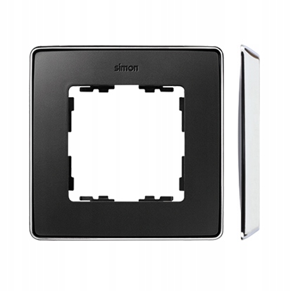 

SIMON82 Ramka Detail Select grafit/chrom