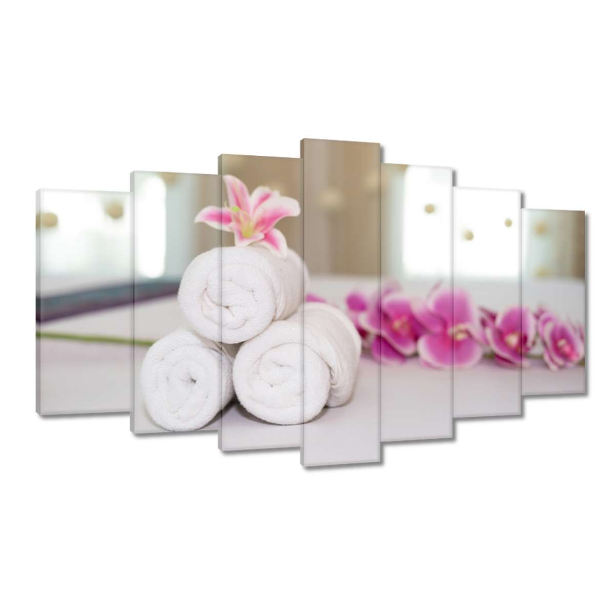 Obrazy 140x80 Spa Wellness Orchidej