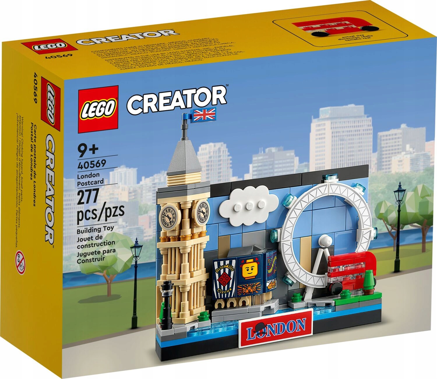 Lego 40569 Poštovní pohlednice z Londýna