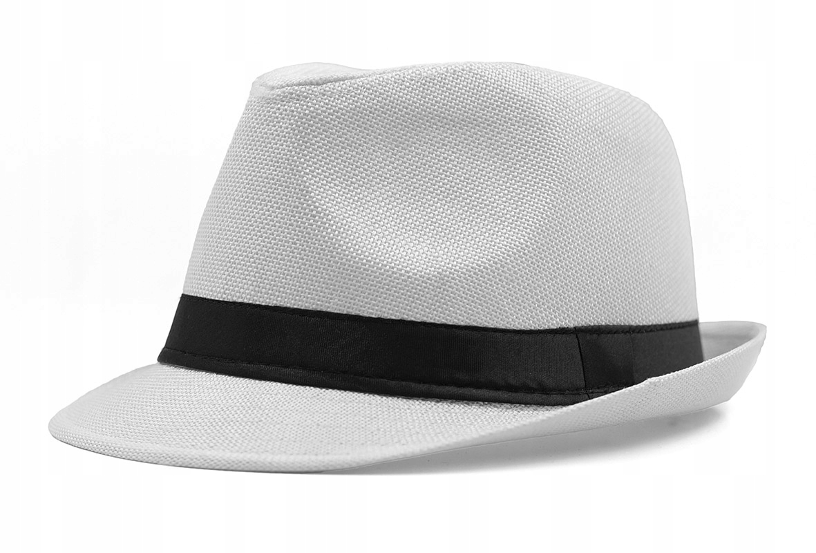 

Letni kapelusz męski biały Trilby 3 Pako Jeans