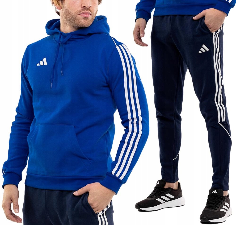 Teplákovka Pánský adidas Sportovní komplet Dresová Mikina Kalhoty Tiro 23 vel XL