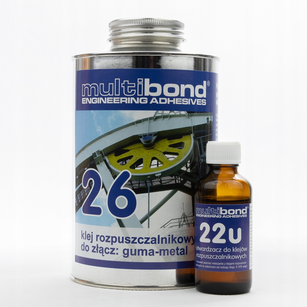 

Multibond 26+22u dwuskładnikowy klej guma-metal
