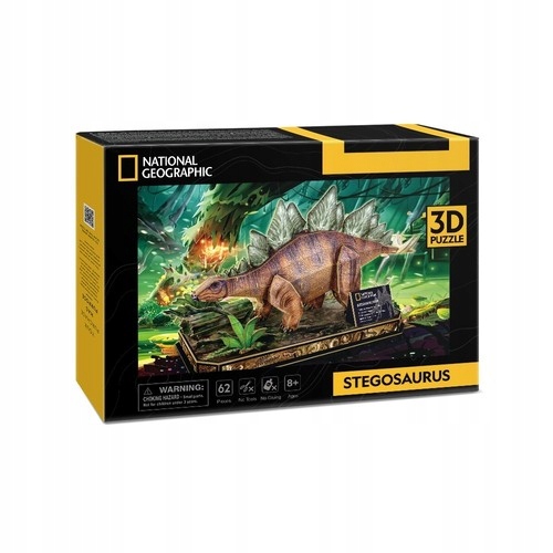 

Puzzle 3D National Geographic Stegozaur
