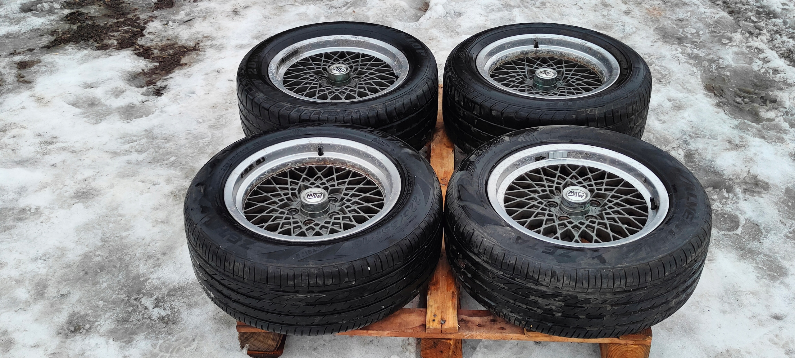 wheels discs MSW O.Z. 16" 5x112 W114 W123 R107