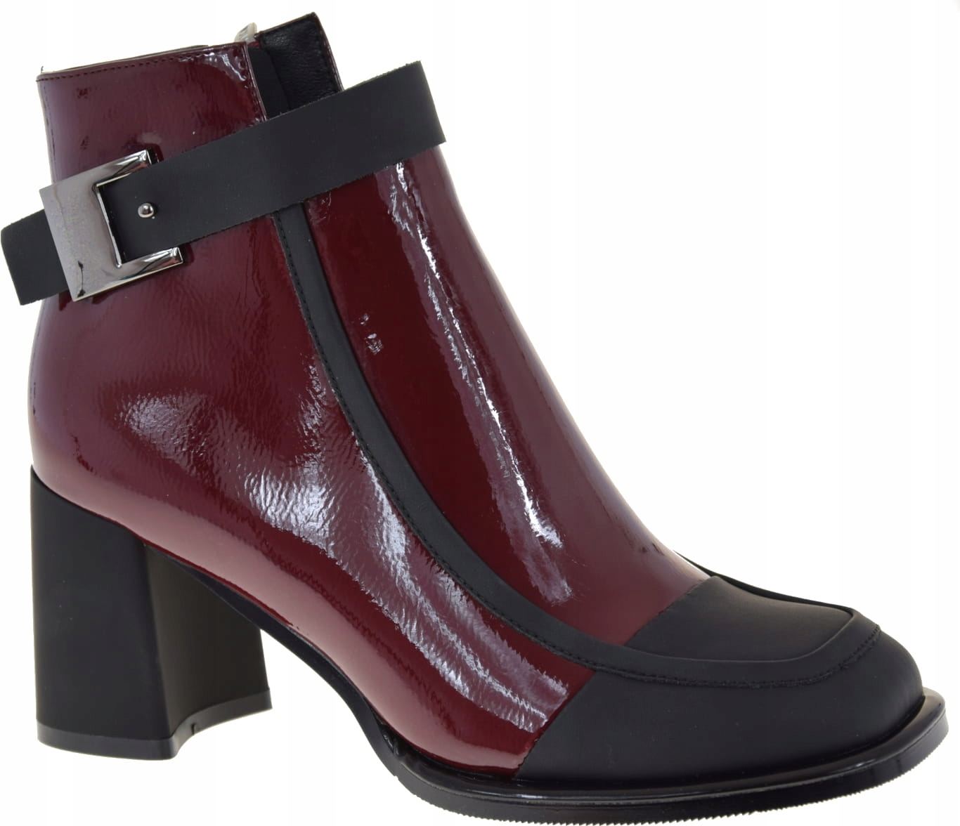 Elegantní Dámské Dámské Kotníkové Boty Epica V723A687-60B-C471C Bordové S Zateplením R38