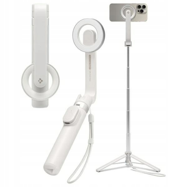Spigen Selfiestick S571W MagSafe Stativ Bluetooth pískově béžový AMP07657