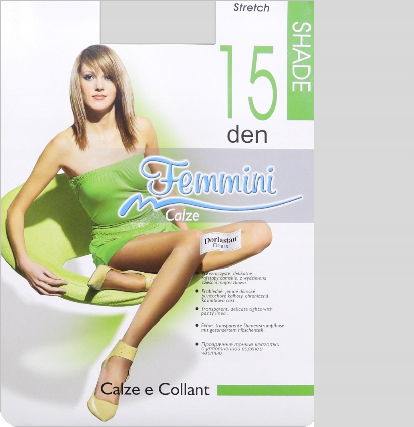

Femmini Shade 15den rajstopy stretch perle 3