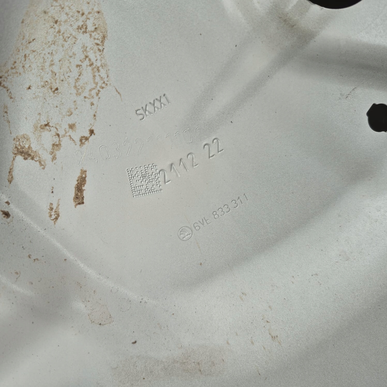 SKODA FABIA IV 4 HB 21- Tür links heck hinten