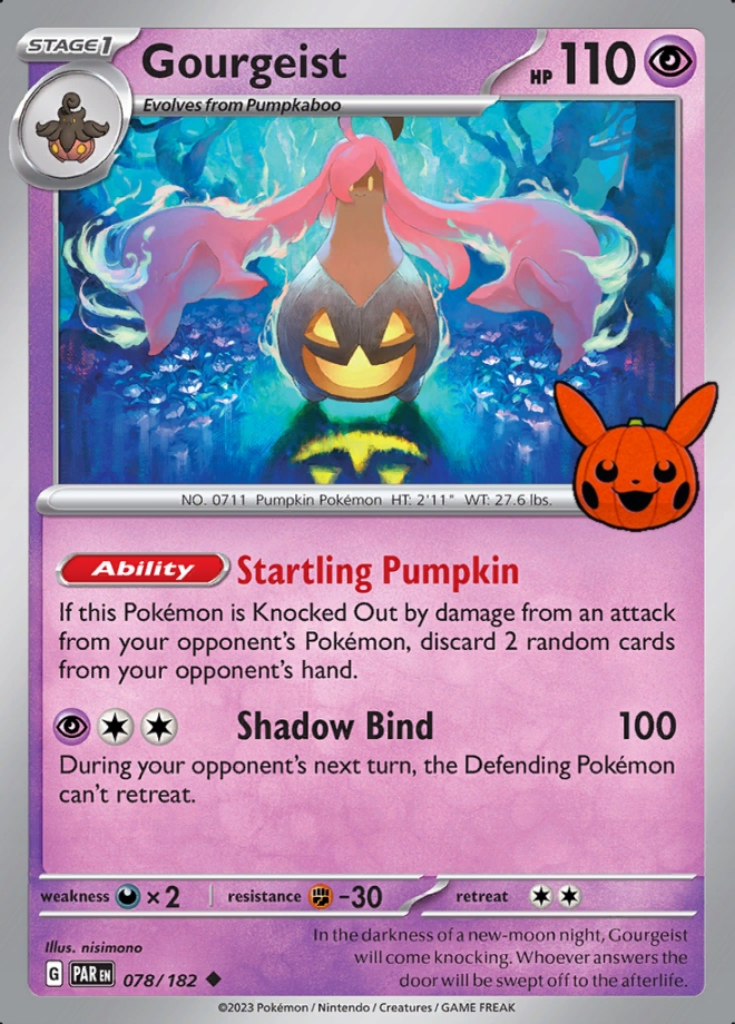 Gourgeist |078/182| Trick or Trade 2024| Nem gyakori, • Ár, Vélemények ...