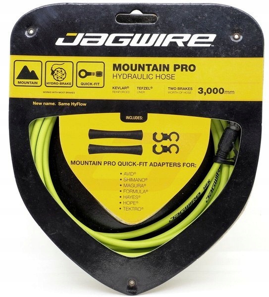 Jagwire hydraulický kabel Mountain Pro zelený 3 m