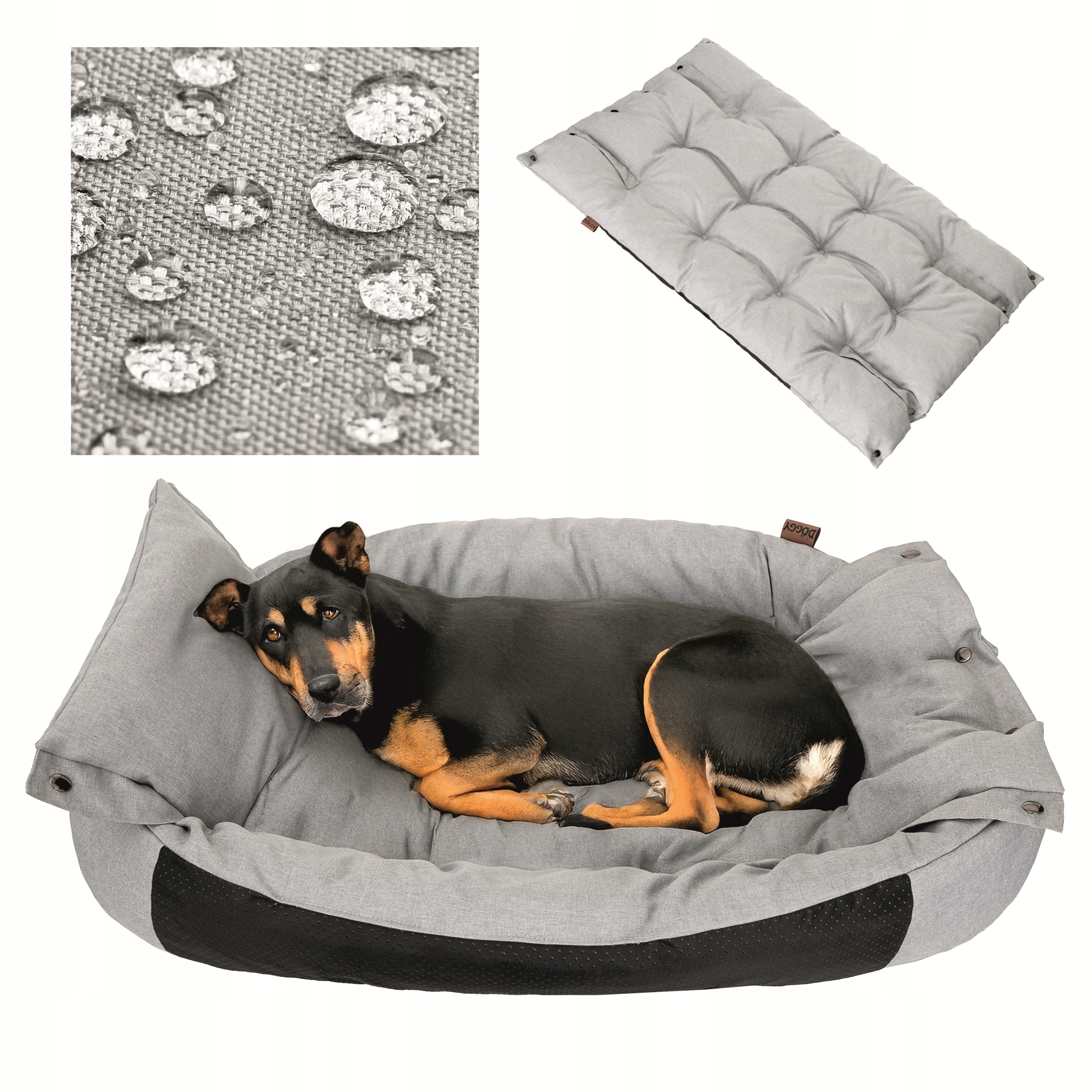 Levně Psí Pelíšek 2 v 1 Matrace pro psy Voděodolný psí Potah 76x55cm