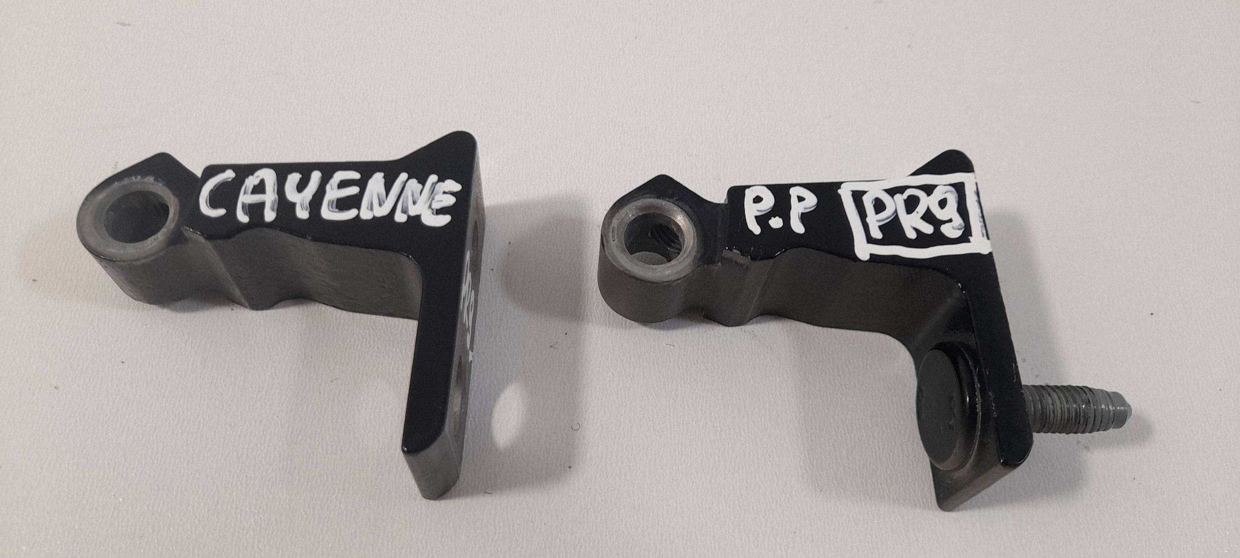 Porsche Cayenne 9Y0 9Y3 hinges door front right (polowki) (PR9)