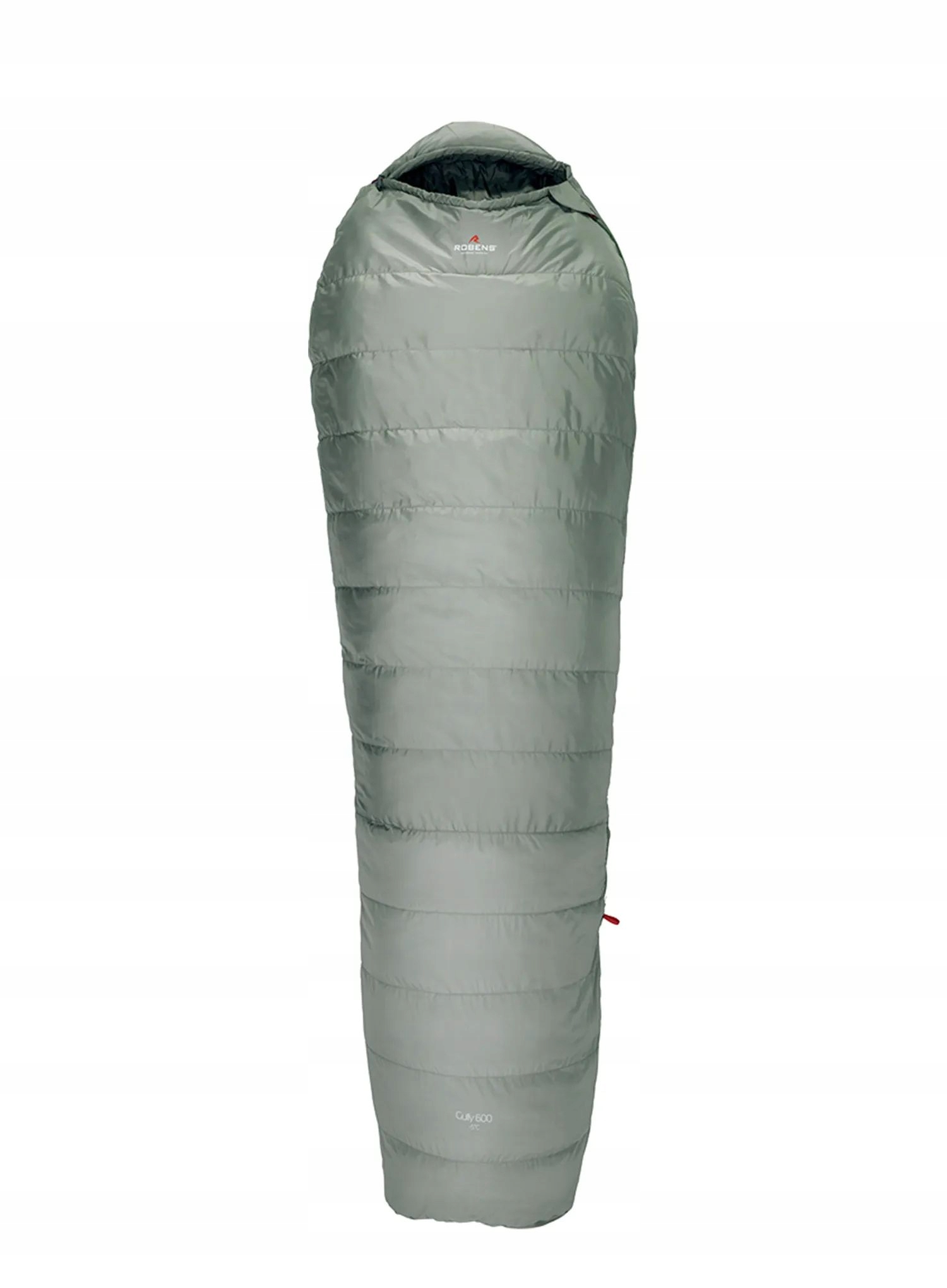 Turistický spací pytel Robens Gully 600 -5C Regular (180 cm) zelený, levý