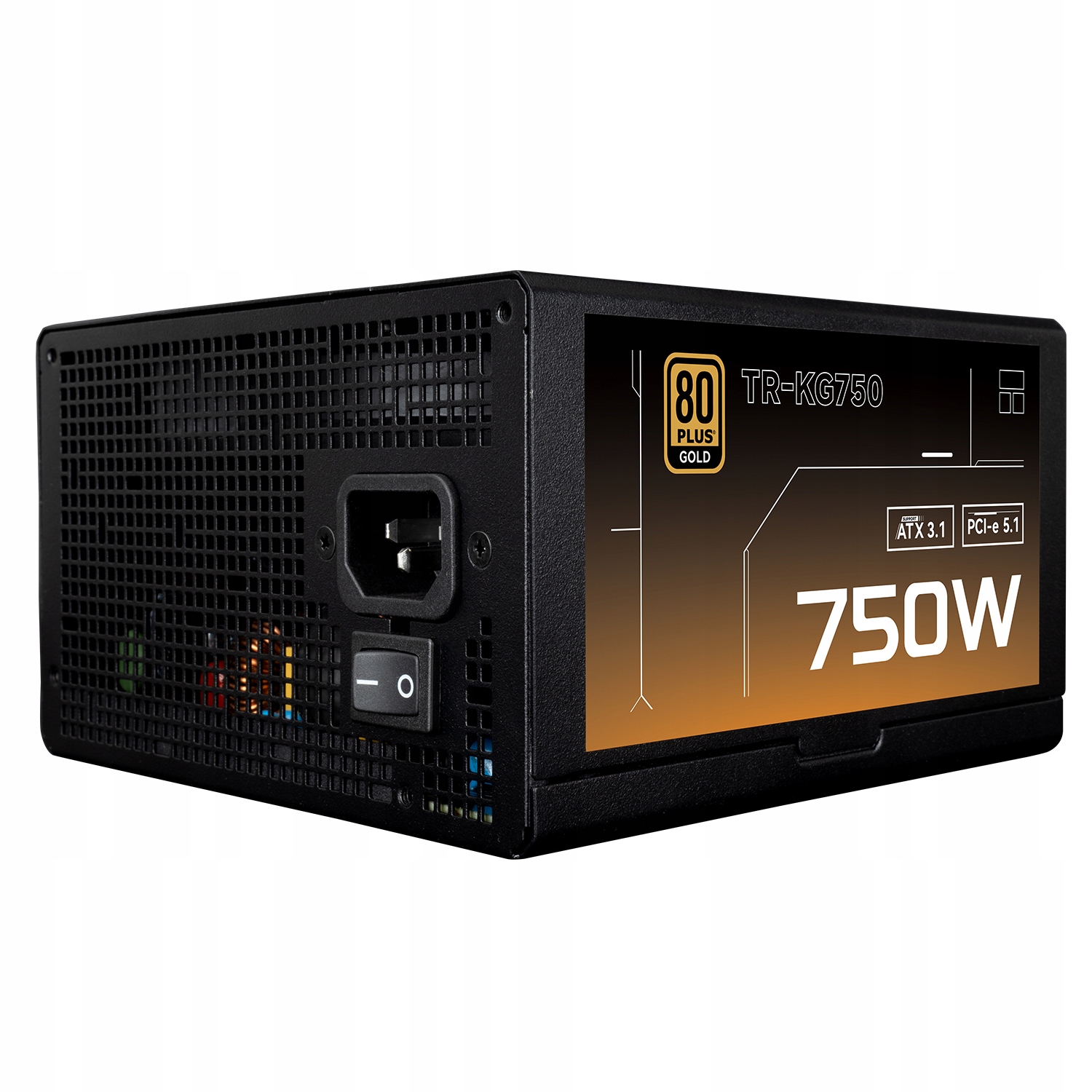 Zasilacz modularny Atx 80 Plus Gold 750W Thermalright TR-KG750