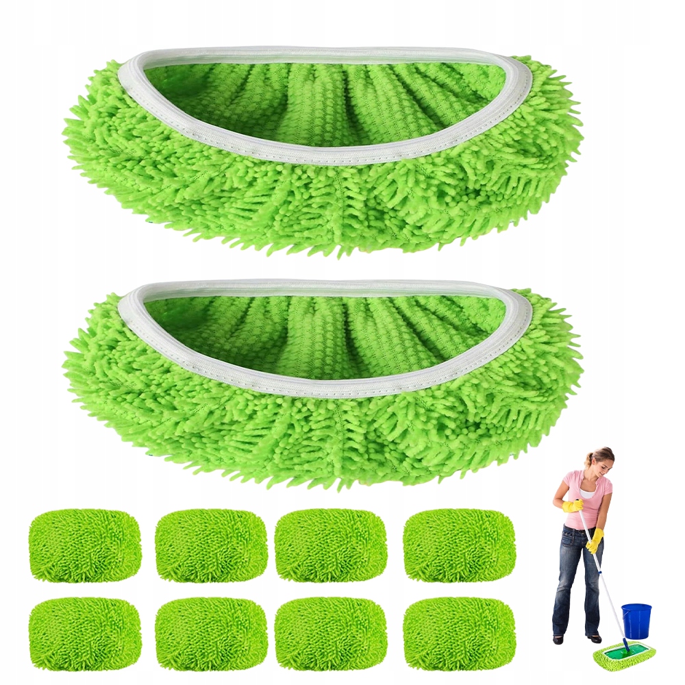 Levně Sada 10 podlahových utěrek pro čištění tvrdých podlah