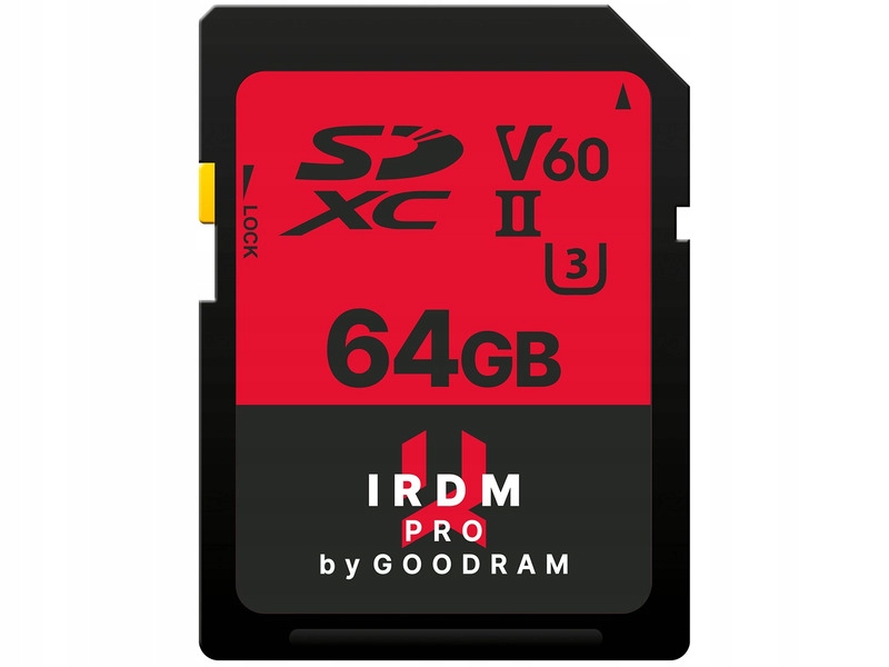 

Karta pamięci Goodram Irdm Pro Sdxc 64GB