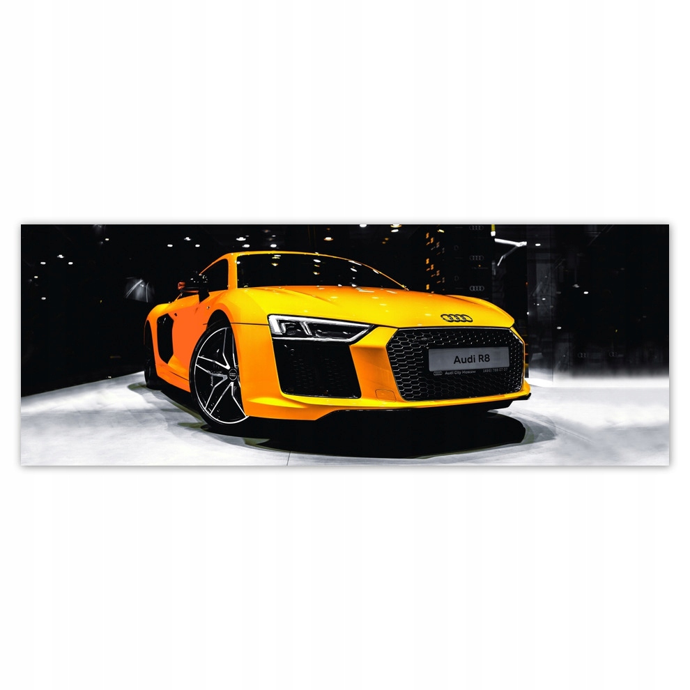 

Fototapety flizelina 250x93 Żółte Audi R8