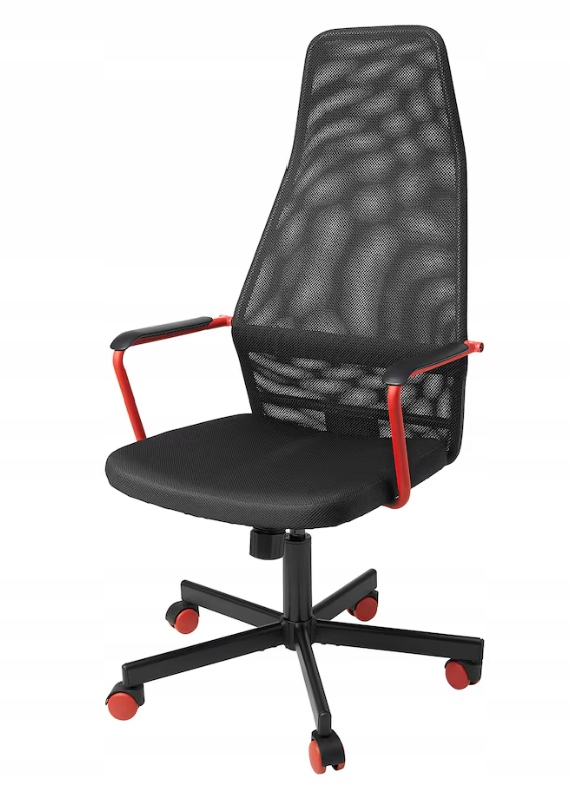 Ikea Huvudspelare Krzesło gamingowe biurowe czarny