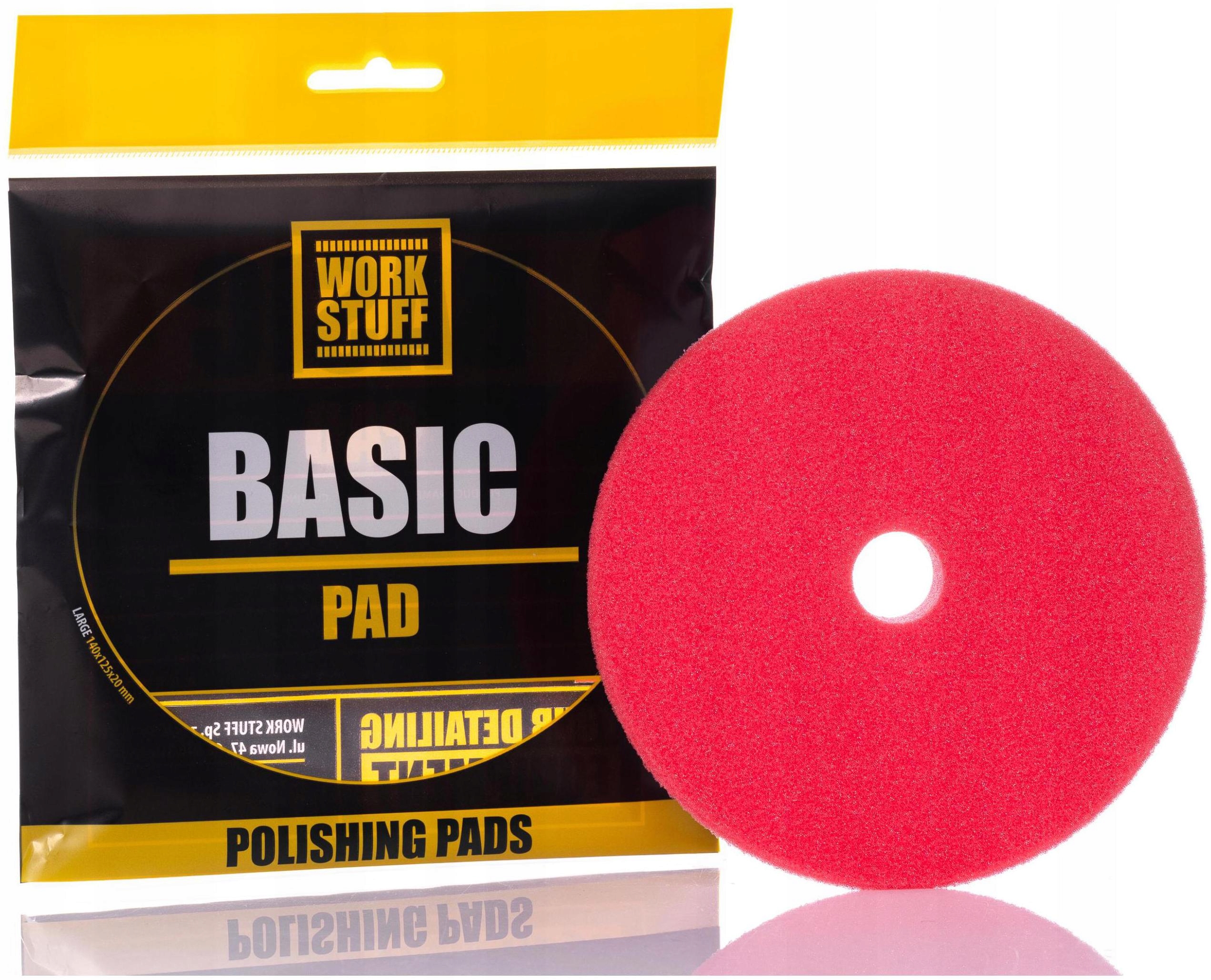 Work Stuff Finish 125 140mm Basic Pad Polerski