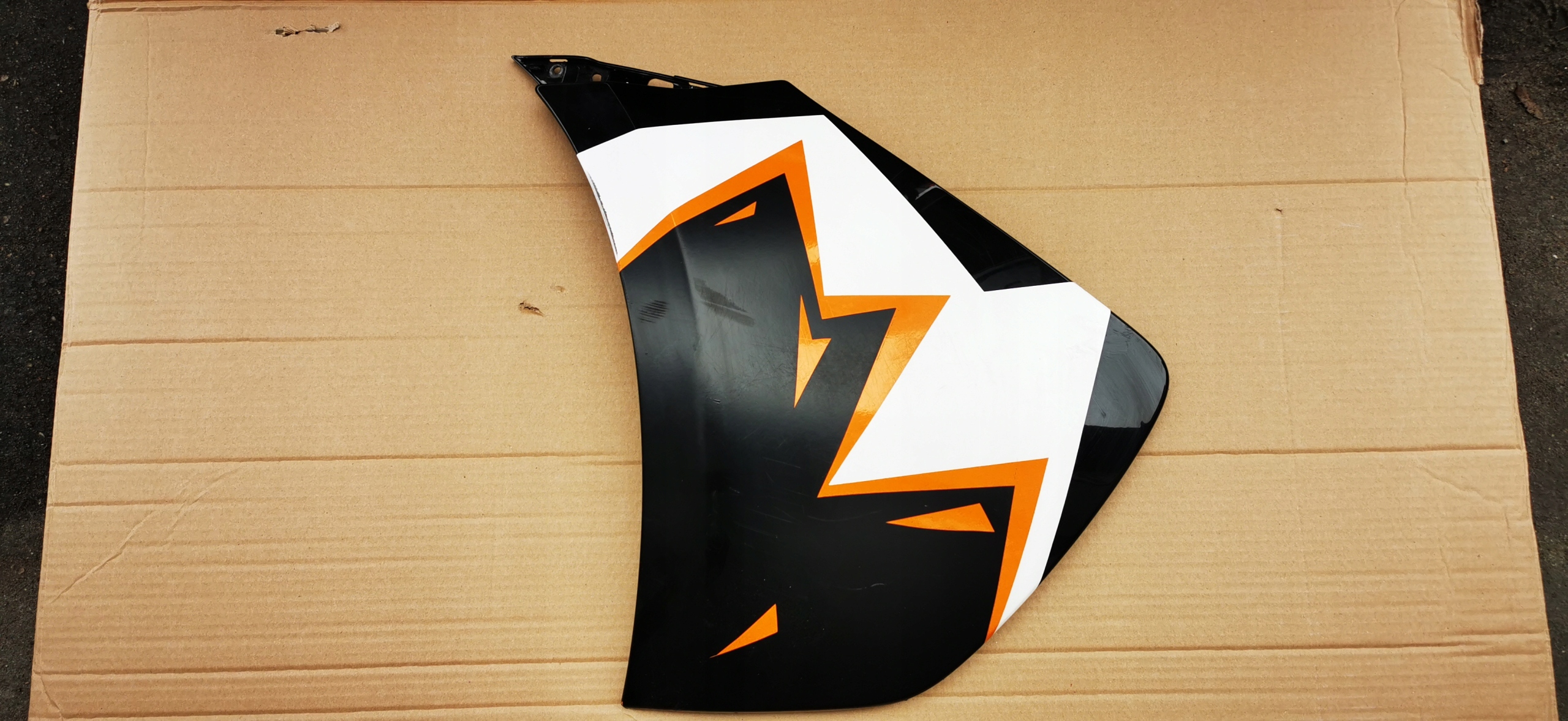 MCLAREN 540 570 570S BUMPER REAR PART LEFT