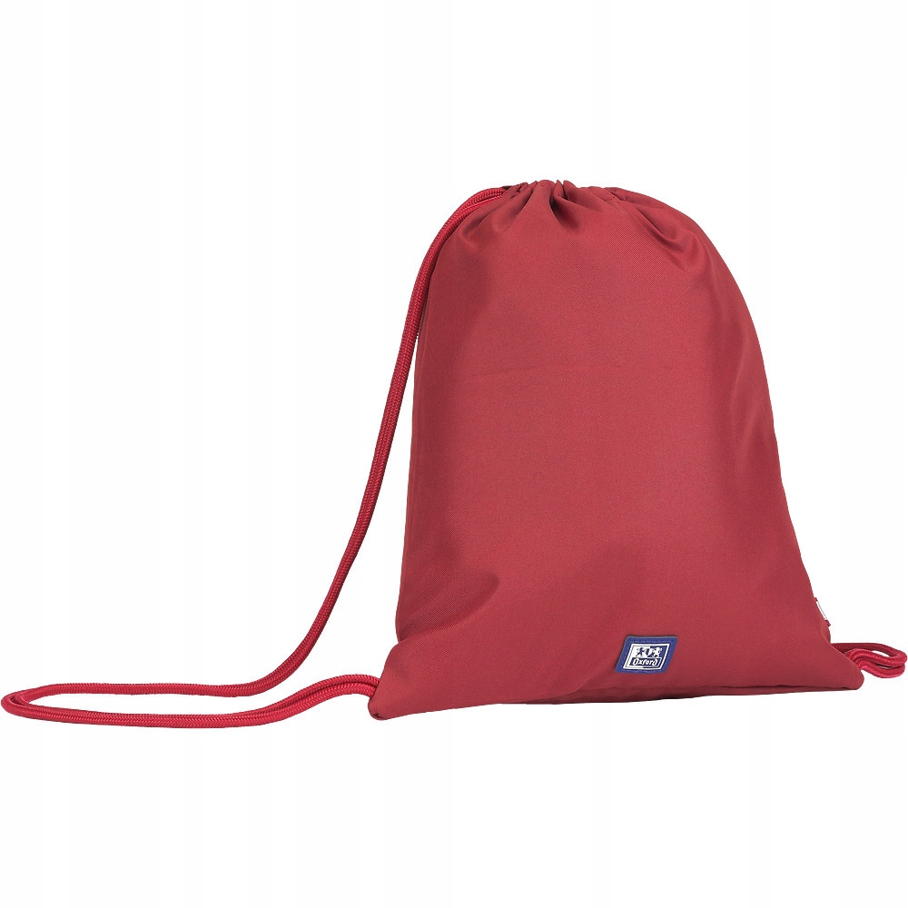 Czerwony WOREK SZKOLNY na BUTY kapcie strój na WF OXFORD