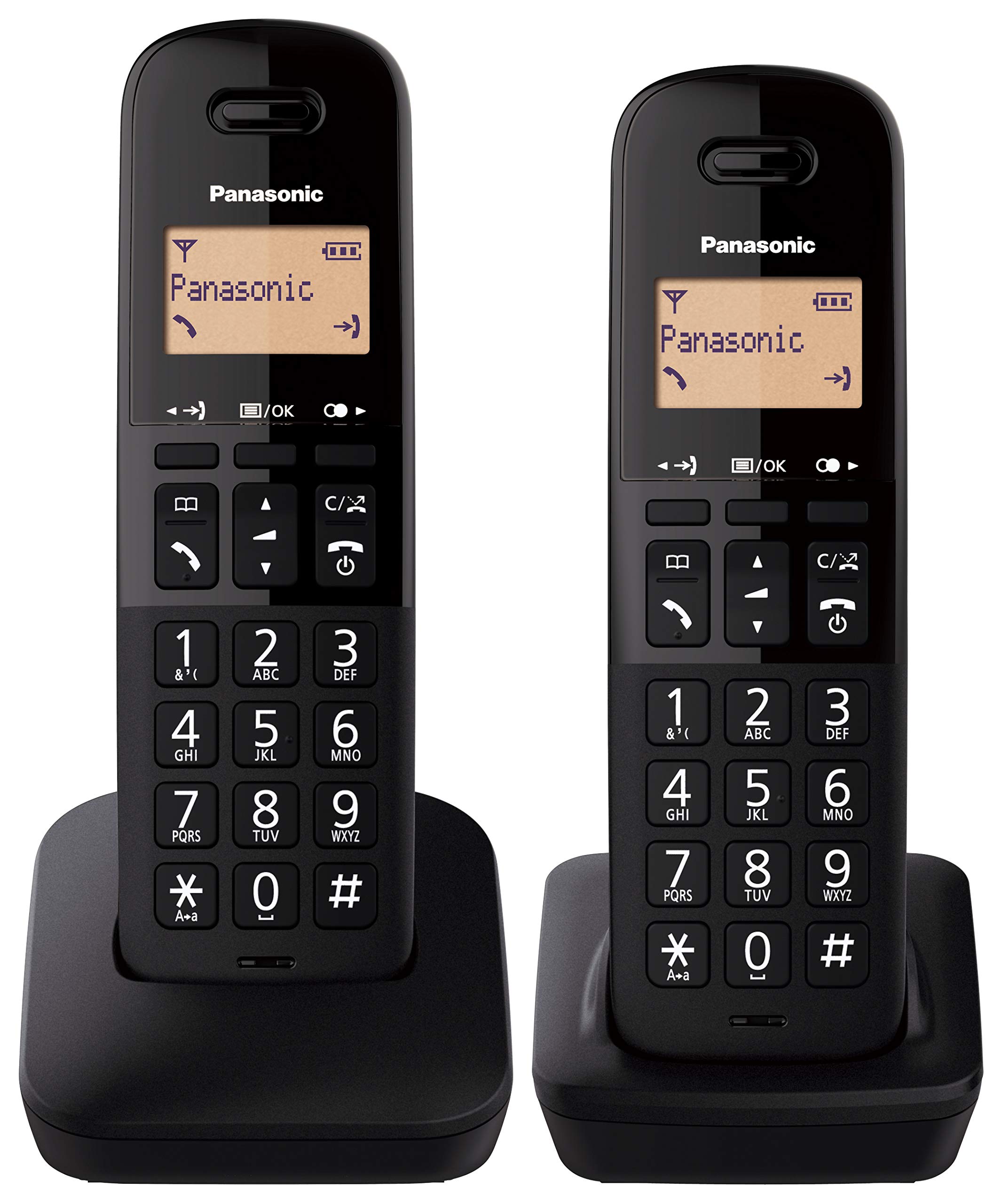 Panasonic KX-TGB612 Cyfrowy Bezprzewodowy Telefon Duo ekran 1,4 cali