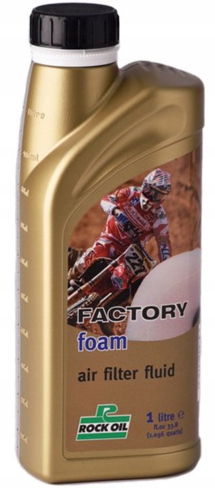 Rockoil Factory Foam 1L Płyn Nasączania Filtra Powietrza olej enduro cross
