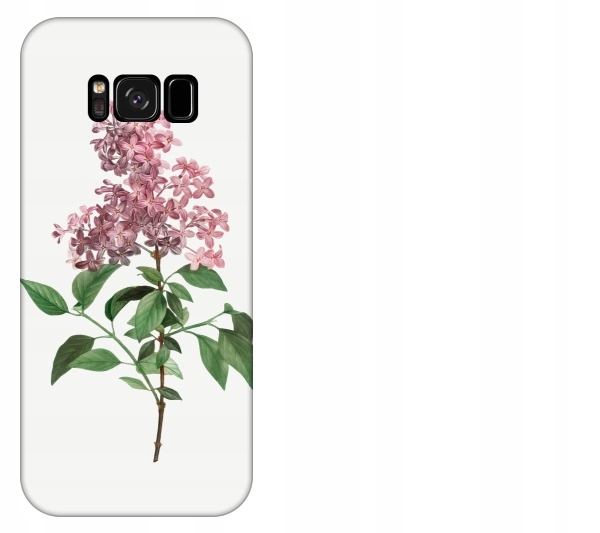 

Etui pokrowiec Samsung Galaxy S8 Kwiat różowy akwa
