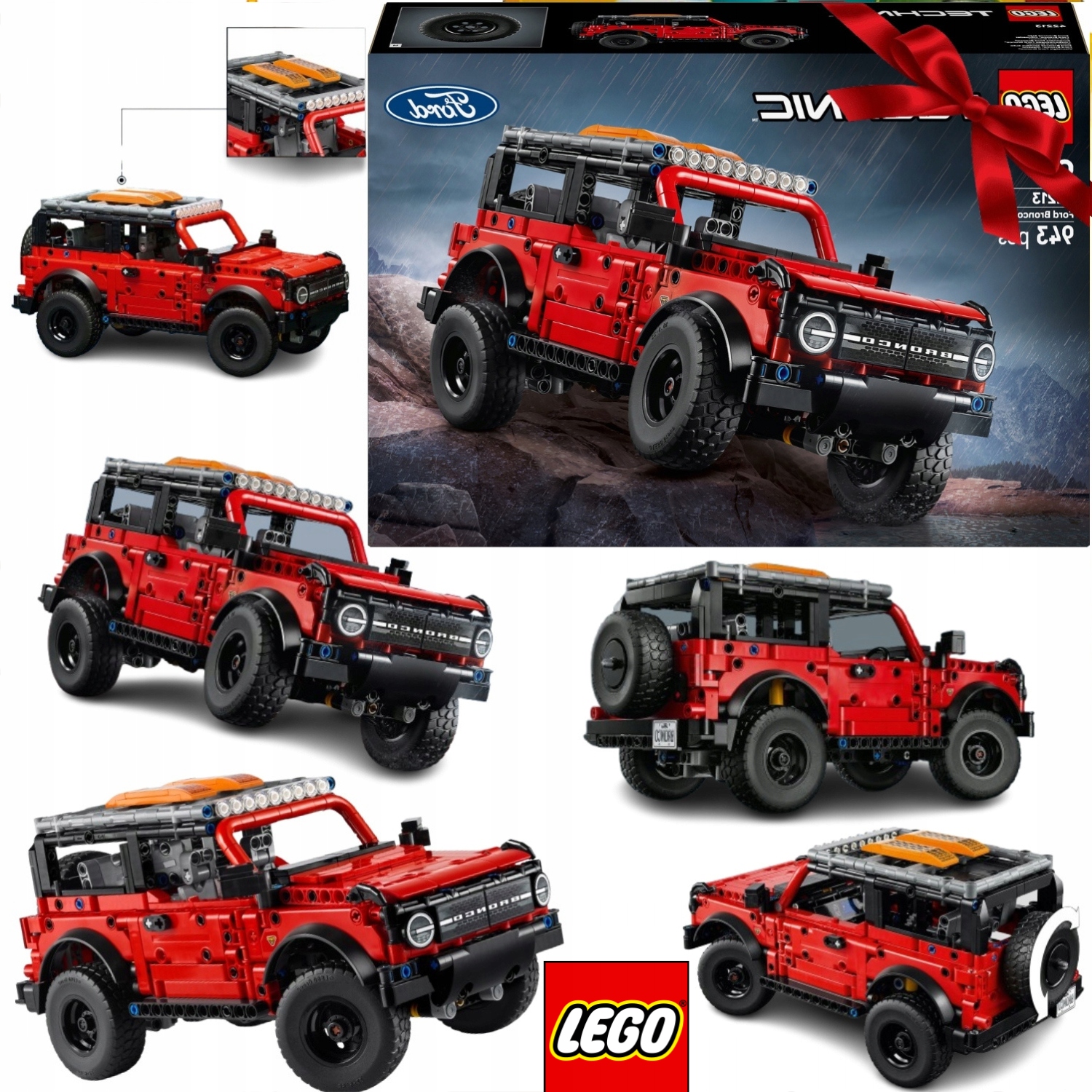 Lego Technic 42213 Suv Ford Bronco Dla Dziecka Klocki Samochód Auto