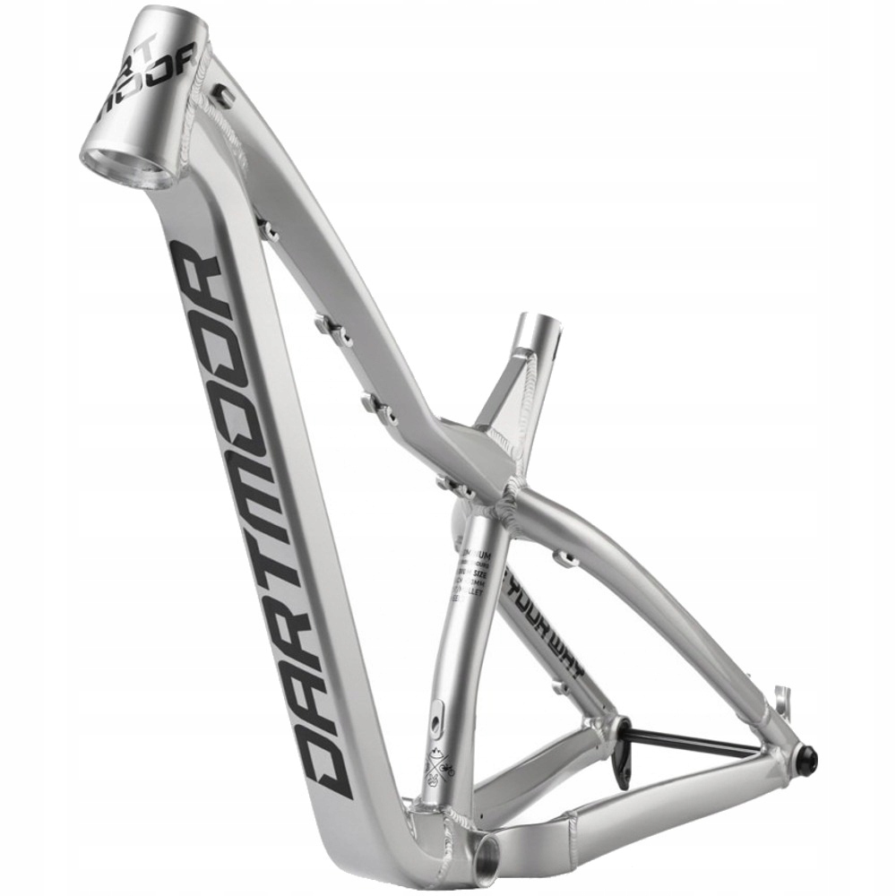 Dartmoor Hornet Pro Rama Mtb Hardtail Dark Chrome M Aluminium 6061-T6