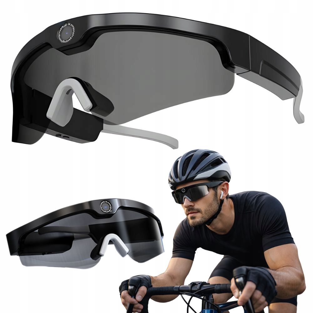 Inteligentne Okulary Ai Z Kamerą 2K Dyktafon Bluetooth Tłumaczenie Zdjęcia