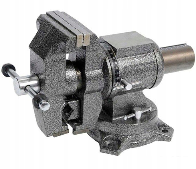 Multifunkční zámečnický svěrák 100 mm otočný o 360°
