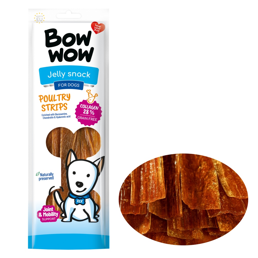 Levně Stripsy drůbeží Gf 60 g (20 sáčků)