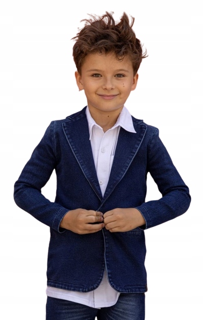 MARYNARKA JEANS CHŁOPIEC ALL FOR KIDS R.116/122