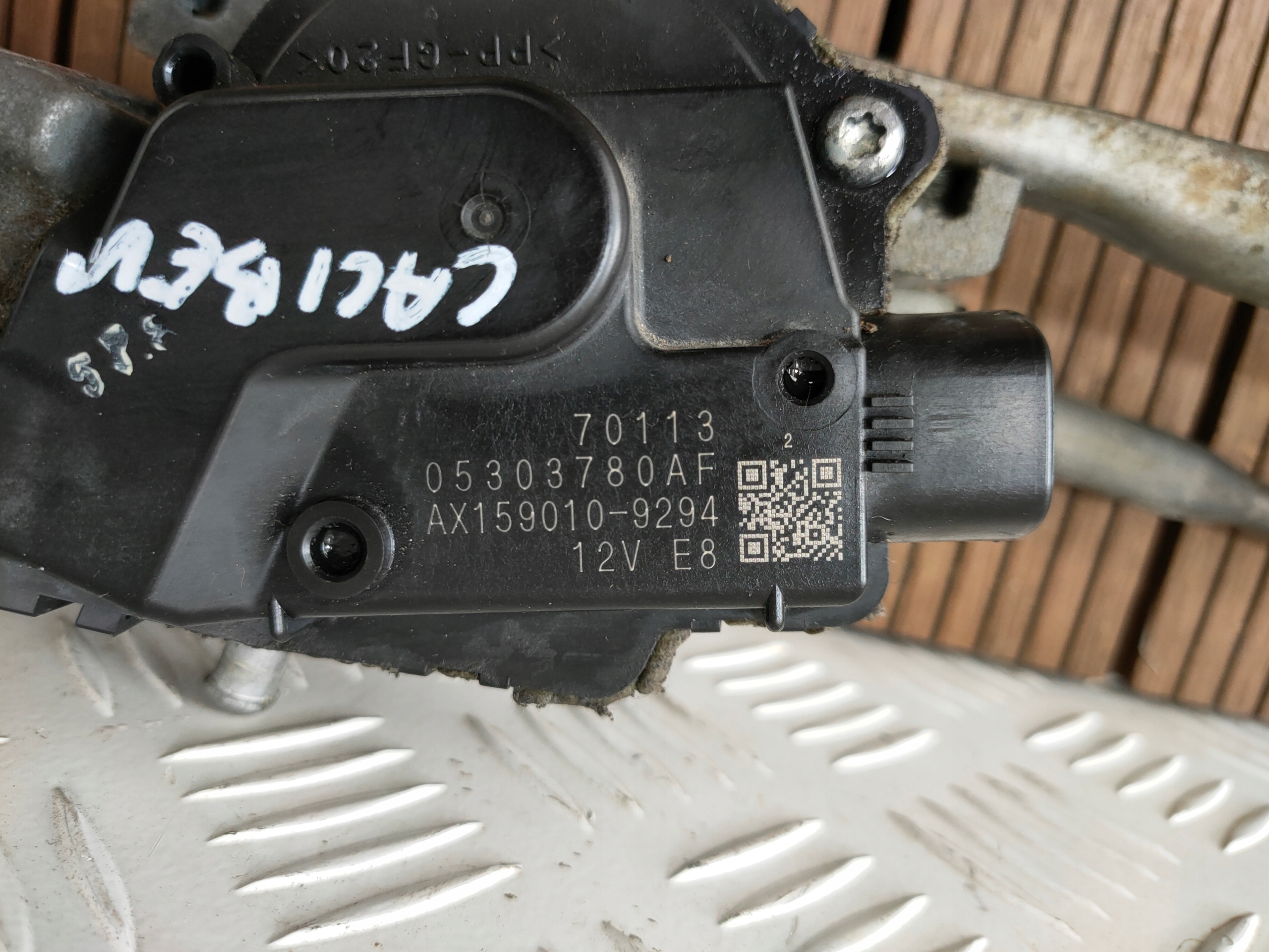 DODGE CALIBER 06-11 meccanismo motorino tergicristalli 05303780AF EUROPA OE