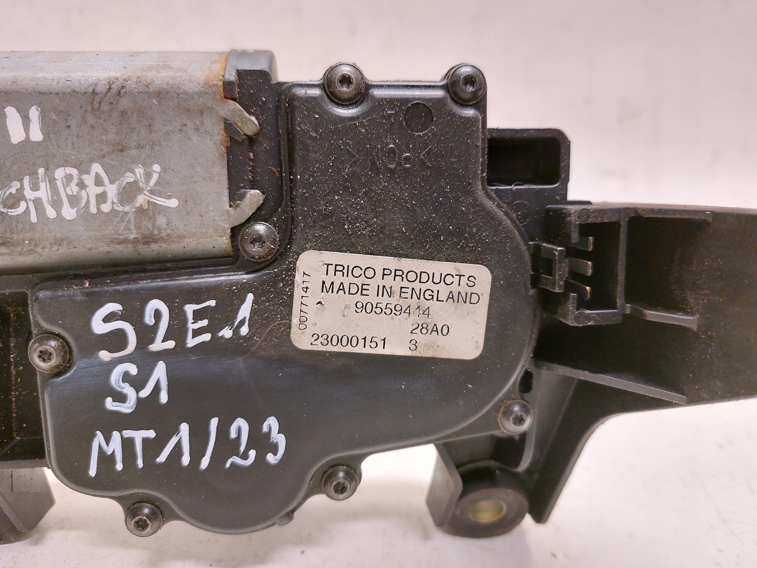 motor ablaktörlők far OPEL ASTRA II HATCHBACK