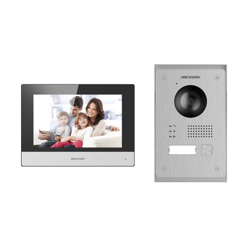 Videoodomofónový set Hikvision DS-KIS703Y-P 7'' 2-wire