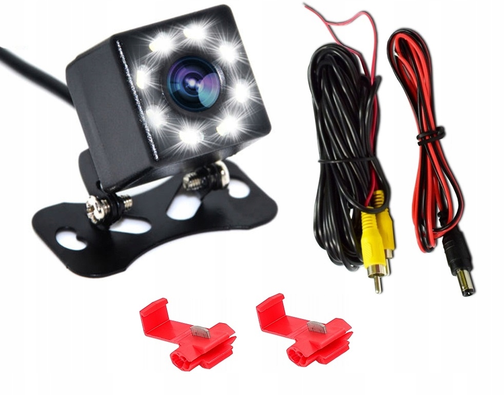 KAMERA COFANIA PARKOWANIA 8 LED NOC KOLOR