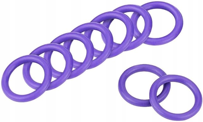 ZESTAW ORINGÓW HNBR ORINGI DO KLIMATYZACJI 270 SZTUK FIOLETOWY R-134A Waga produktu z opakowaniem jednostkowym 0.142 kg