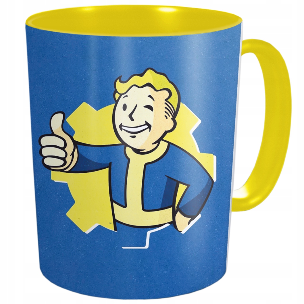 

Żółty Kubek Fallout Vault tec Nuka Cola