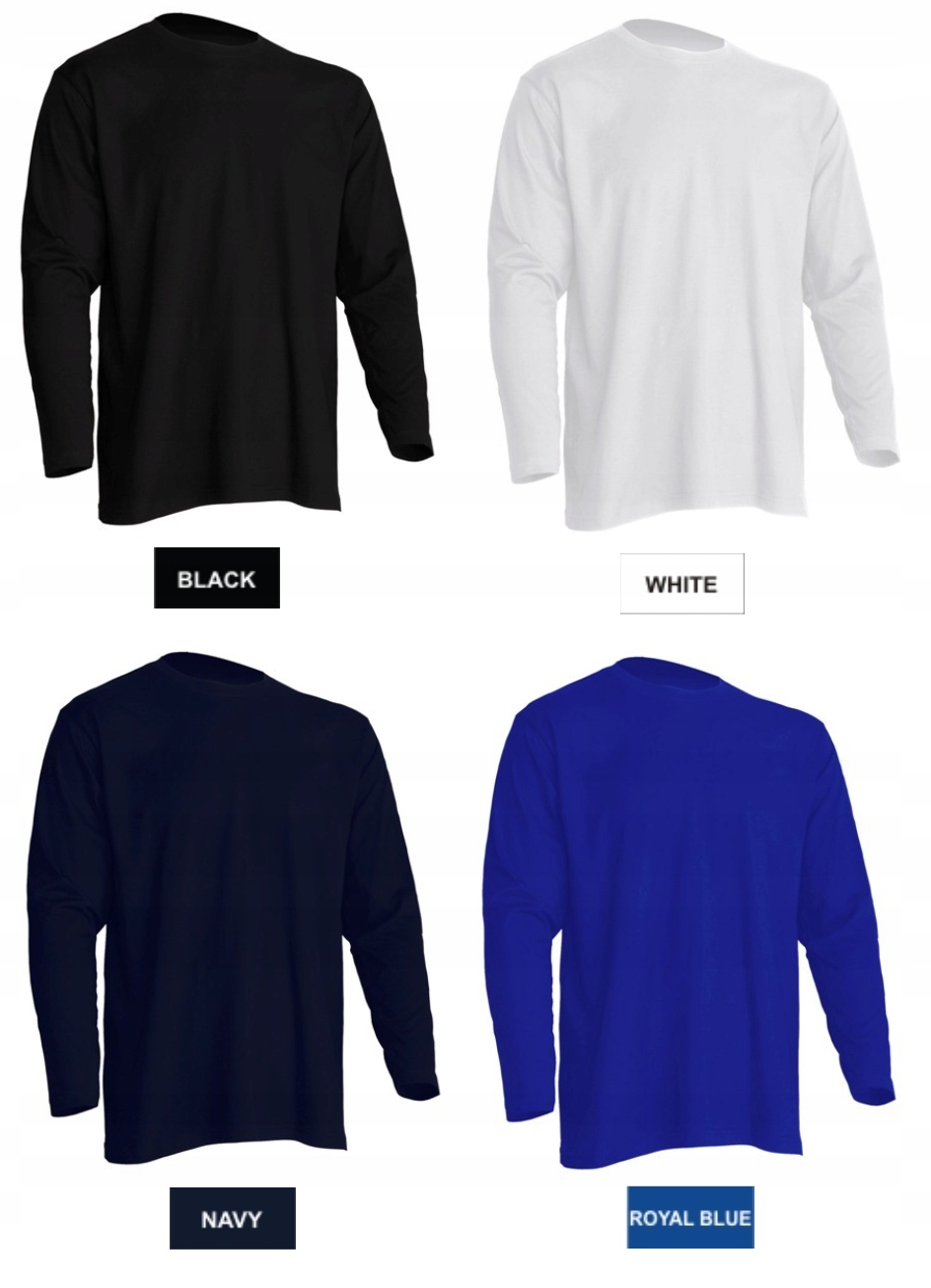 Podkoszulek z dł. rękawem bawełna biały L Certyfi Marka inna