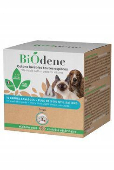 Levně Francodex Biodene Tampony bavlna pratelné 10ks