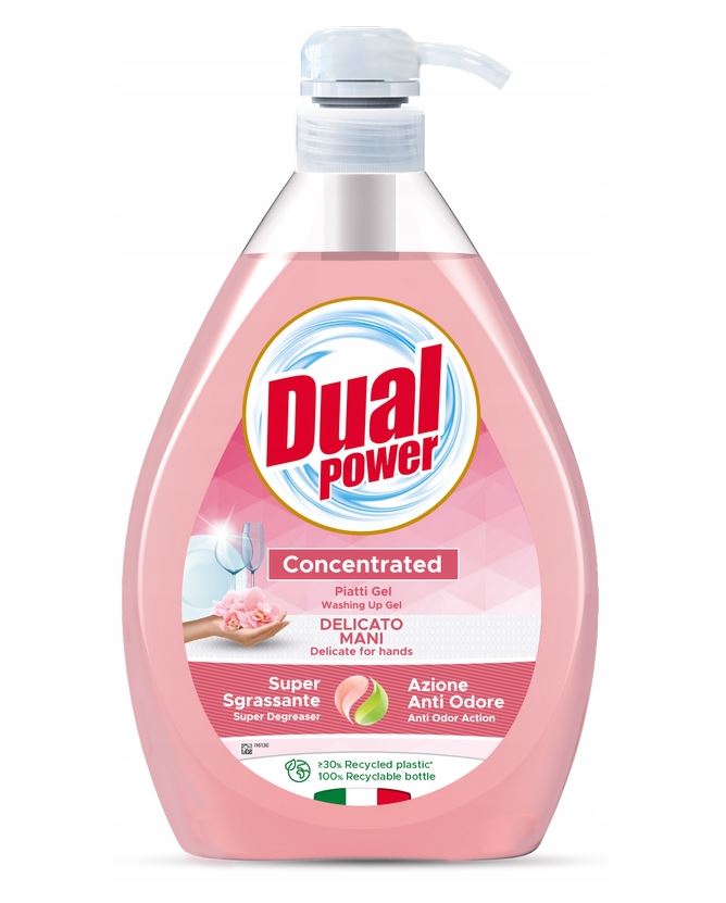 

Płyn do naczyń Dual Power delikatne dłonie 1L