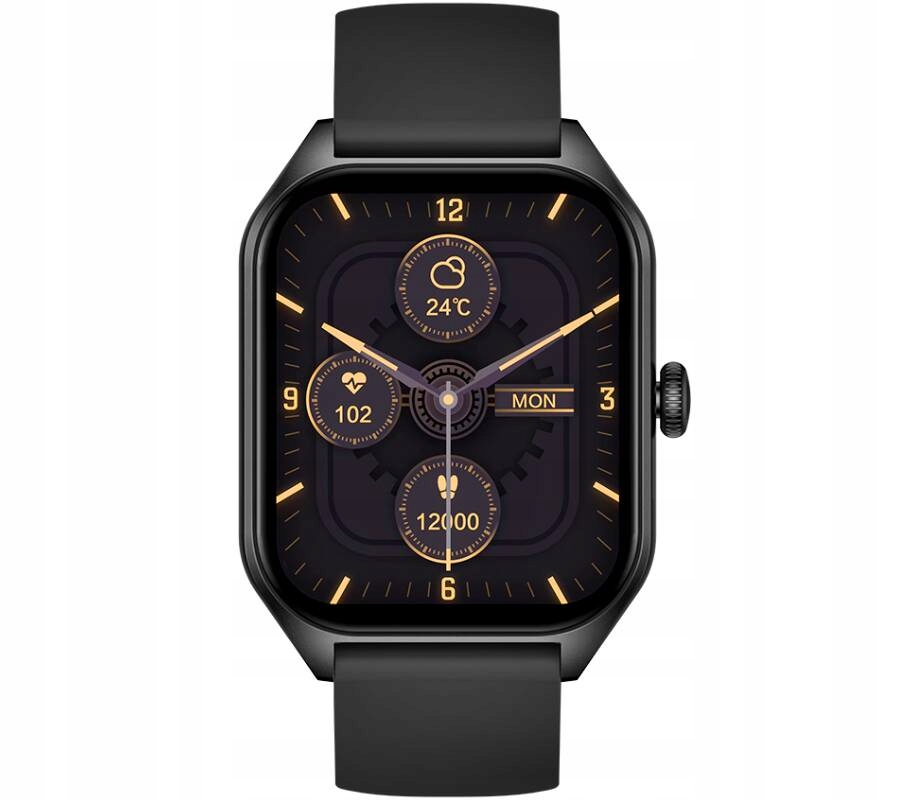 Smartwatch zegarek Rubicon męski RNCF03 czarny tryby sportowe SMS bluetooth Model inny