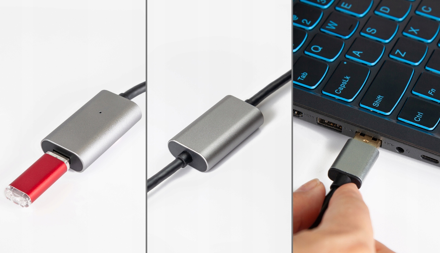 UNITEK PRZEDŁUŻACZ WZMACNIACZ SYGNAŁU USB 2.0 20m Kod producenta Y-274