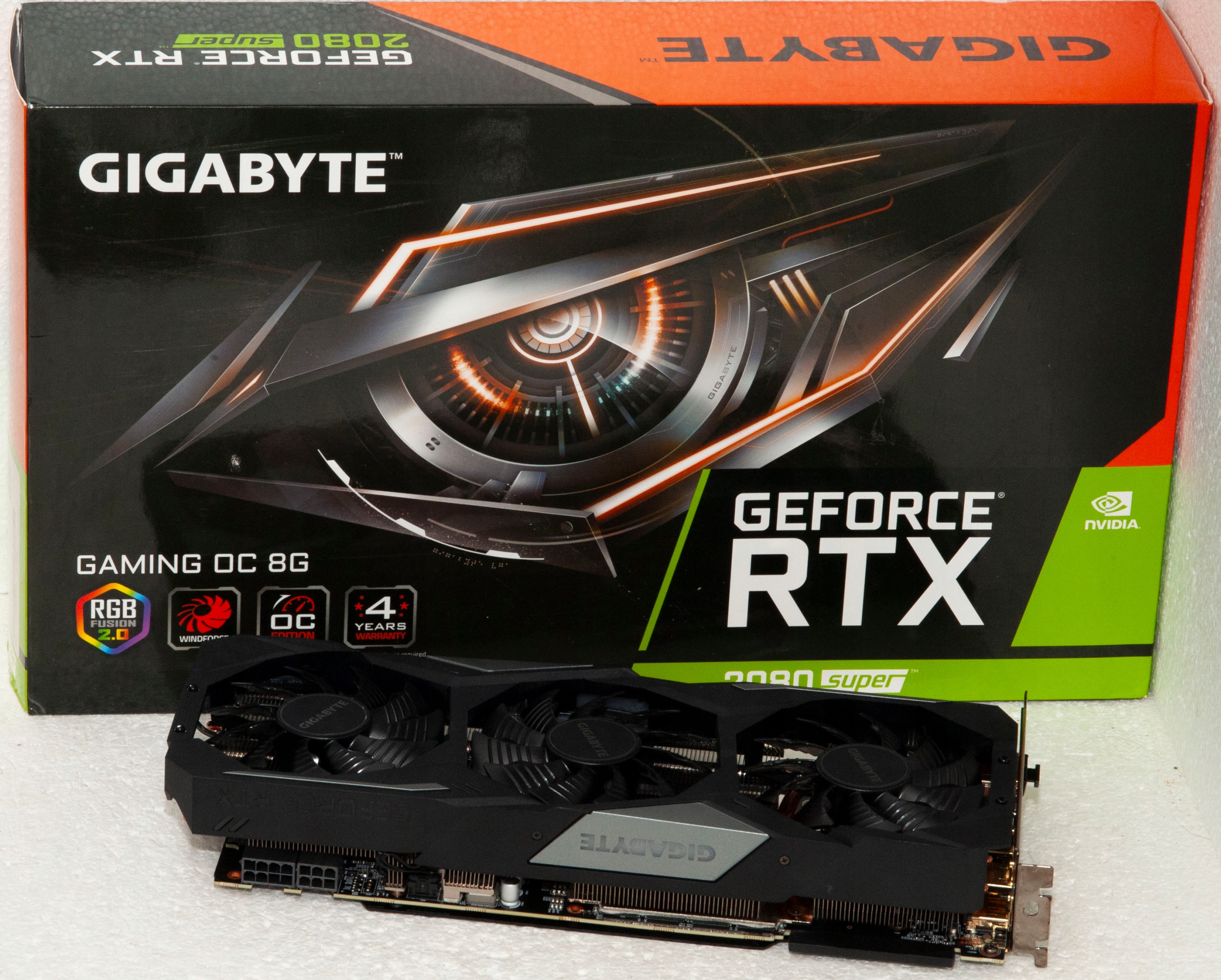 グラフィックボード・グラボ・ビデオカード GIGABYTE RTX2080Super GeForce® RTX 2080 SUPER™ GAMING OC 8G (rev. 1.0) Key