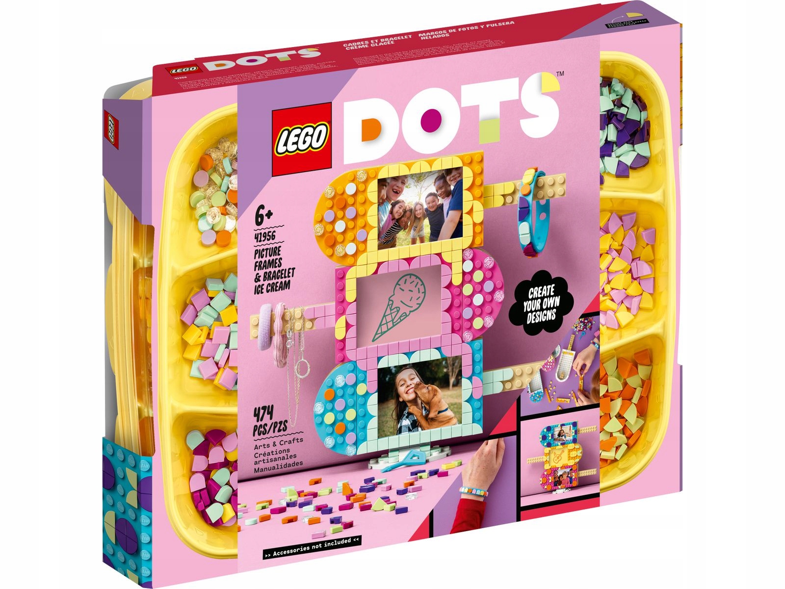 

Lego Dots 41956 Ramki na zdjęcia i bransoletka
