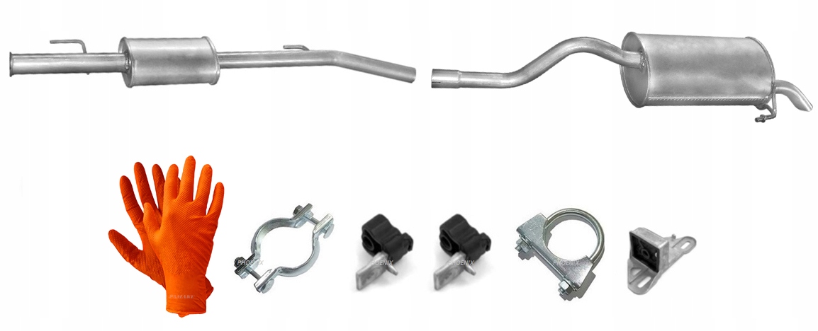 Renault Clio II 1.4i 16V 72kW (2000-2005) Tlumič