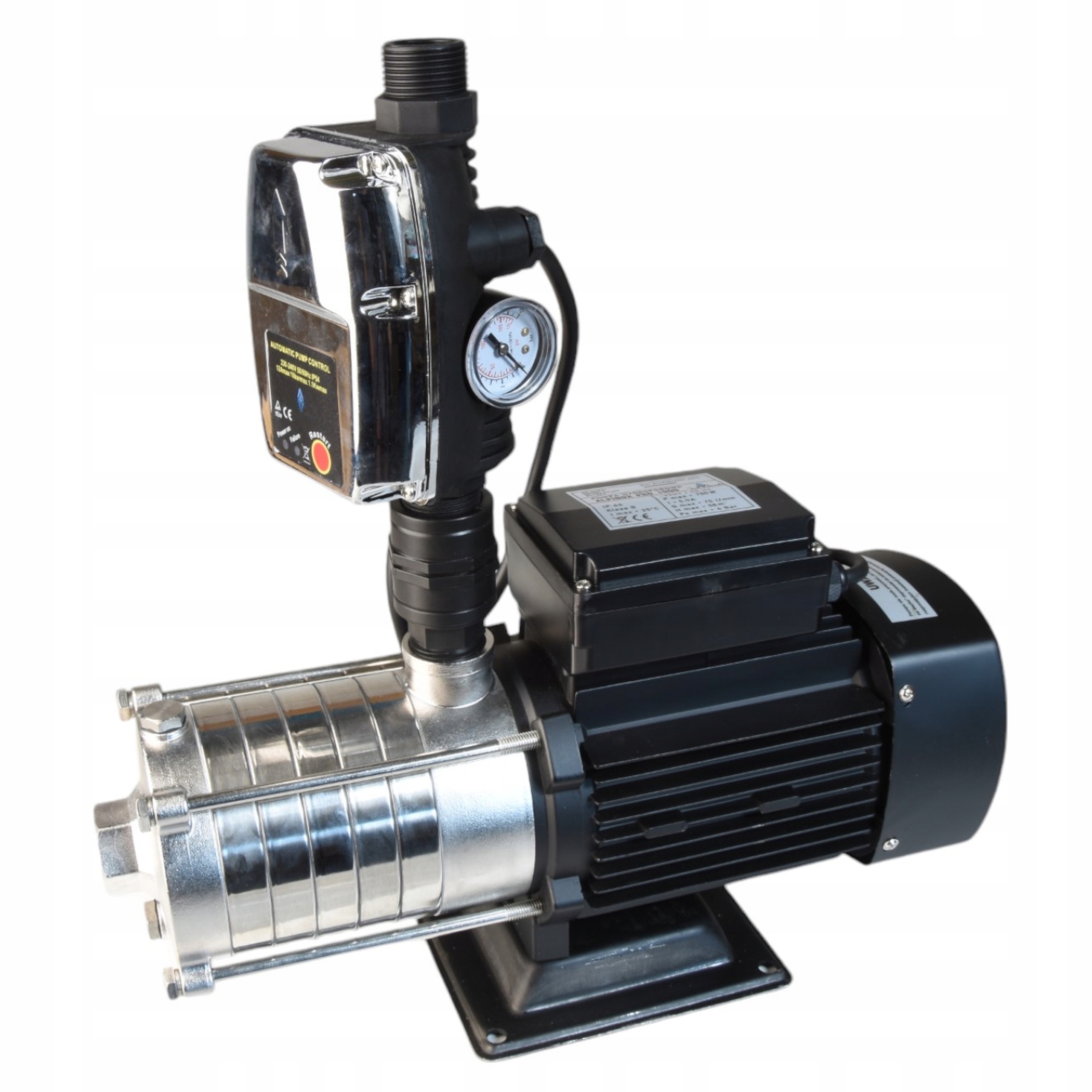 Vodná Pumpa Alpinox Pro 1000 Automat Csk 5 Inox, Prémiové Rotory